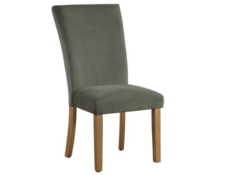 Artemis 70″ Rect White Marble Table, Tan Finish w/4 Green Velvet Chairs by Steve Silver at Eve Furniture