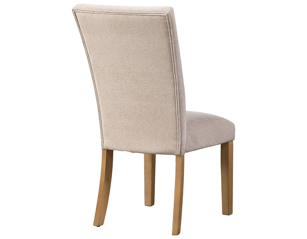 Artemis Beige Chenille Side Chair