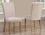 Artemis Beige Chenille Side Chair