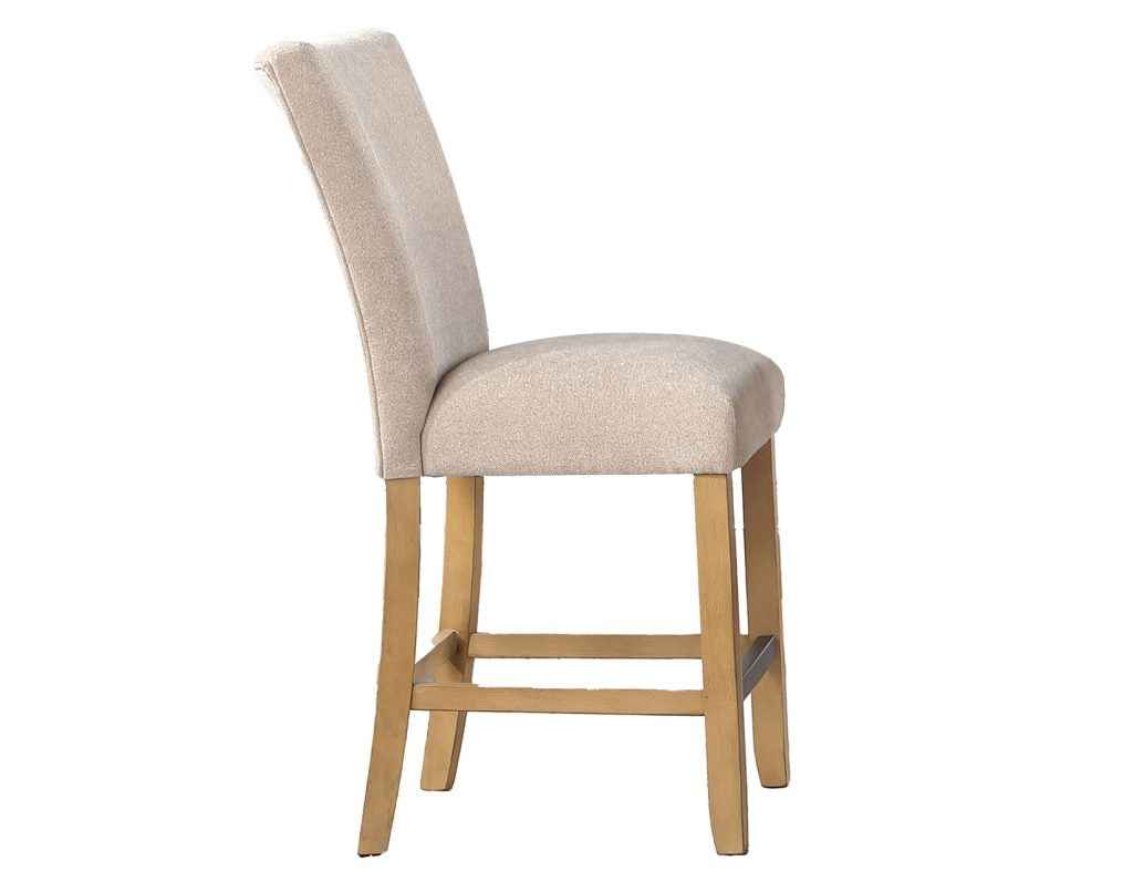 Artemis Beige Chenille Velvet 24″ Counter Stool by Steve Silver at Eve Furniture