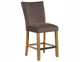 Artemis Brown Velvet 24″ Counter Stool by Steve Silver at Eve Furniture