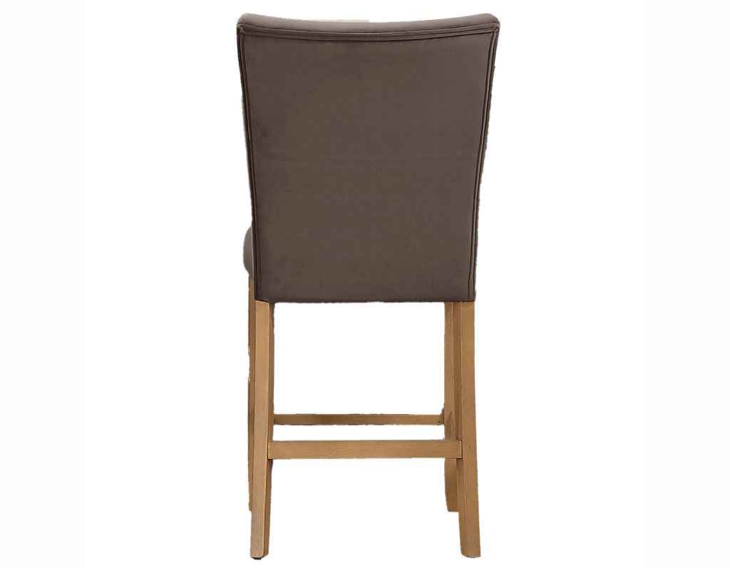 Artemis Brown Velvet 24″ Counter Stool by Steve Silver at Eve Furniture
