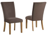 Artemis Brown Velvet Side Chair by Steve Silver at Eve Furniture