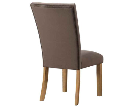 Artemis Brown Velvet Side Chair by Steve Silver at Eve Furniture