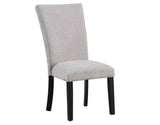 Artemis Gray Chenille Side Chair by Steve Silver at Eve Furniture