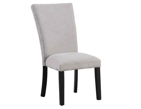 Artemis Gray Chenille Side Chair by Steve Silver at Eve Furniture