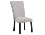 Artemis Gray Chenille Side Chair by Steve Silver at Eve Furniture