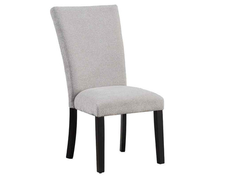 Artemis Gray Chenille Side Chair by Steve Silver at Eve Furniture