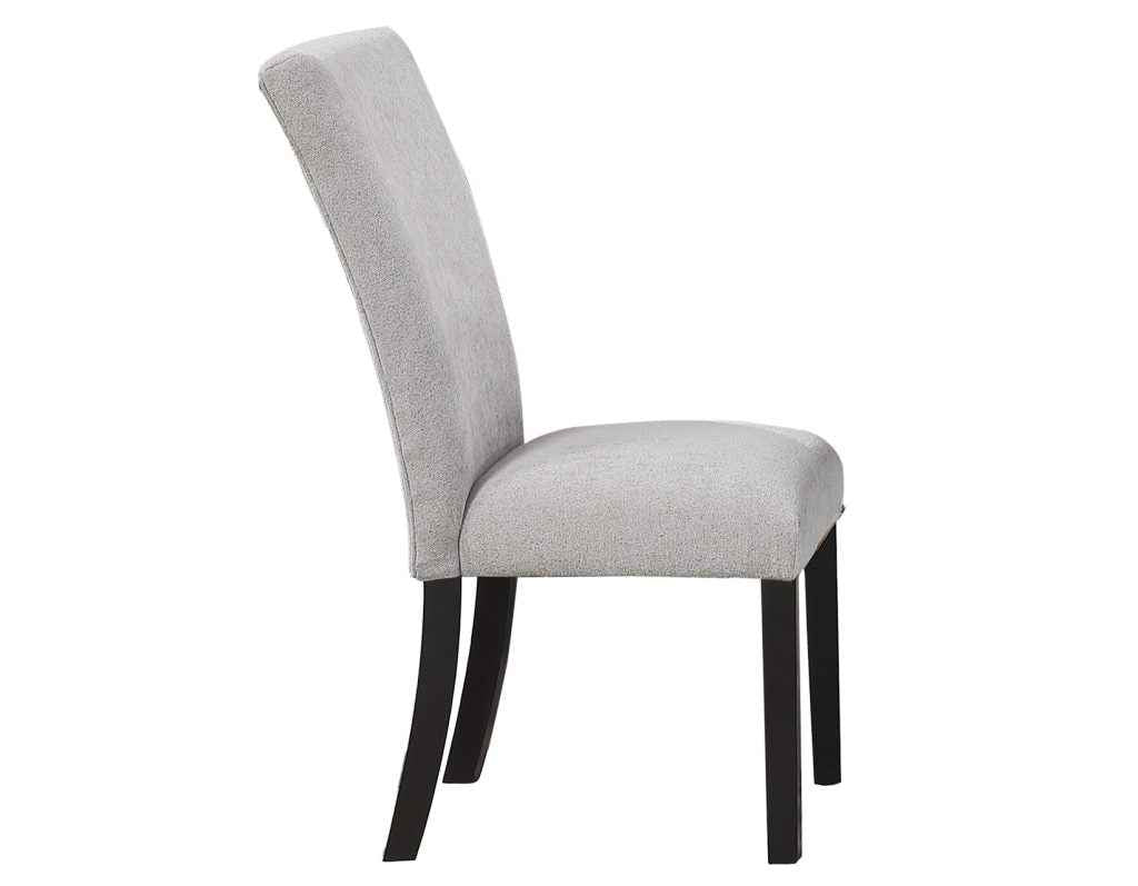 Artemis Gray Chenille Side Chair by Steve Silver at Eve Furniture