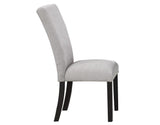 Artemis Gray Chenille Side Chair