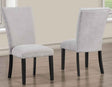 Artemis Gray Chenille Side Chair by Steve Silver at Eve Furniture