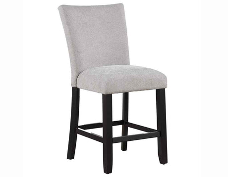 Artemis Gray Chenille Velvet 24″ Counter Stool by Steve Silver at Eve Furniture