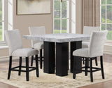 Artemis Gray Chenille Velvet 24″ Counter Stool by Steve Silver at Eve Furniture