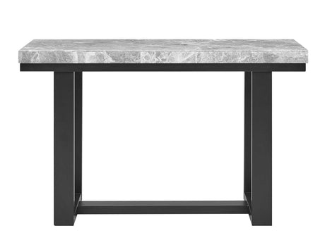 Artemis Gray Marble Top Sofa Table by Steve Silver at Eve Furniture