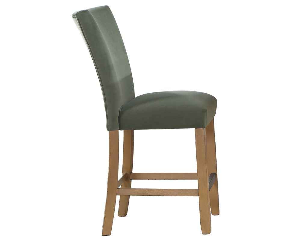 Artemis Green Velvet 24″ Counter Stool by Steve Silver at Eve Furniture