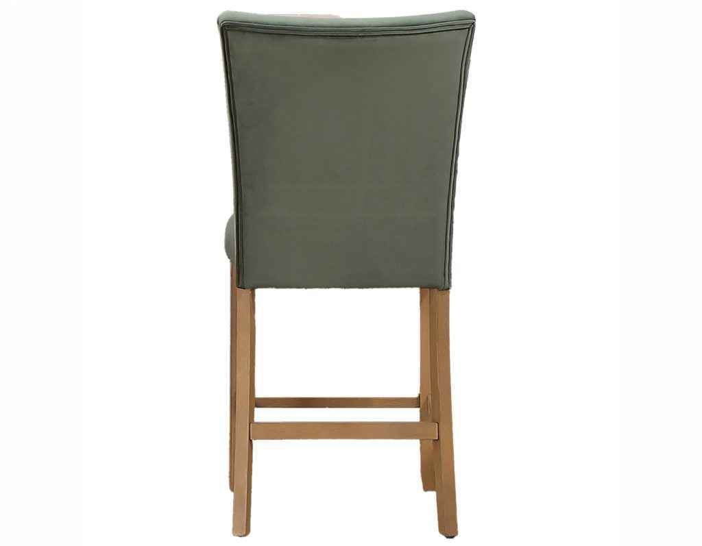 Artemis Green Velvet 24″ Counter Stool by Steve Silver at Eve Furniture