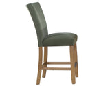 Artemis Green Velvet 24″ Counter Stool by Steve Silver at Eve Furniture