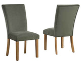 Artemis Green Velvet Side Chair by Steve Silver at Eve Furniture