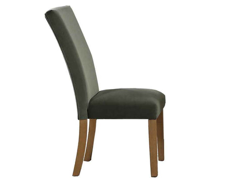Artemis Green Velvet Side Chair by Steve Silver at Eve Furniture