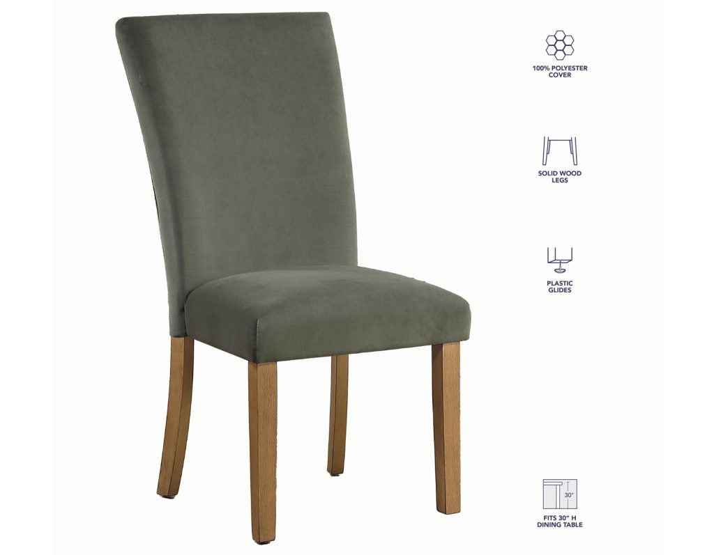 Artemis Green Velvet Side Chair by Steve Silver at Eve Furniture