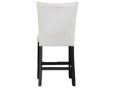 Artemis White Vegan Leather 24″ Counter Stool