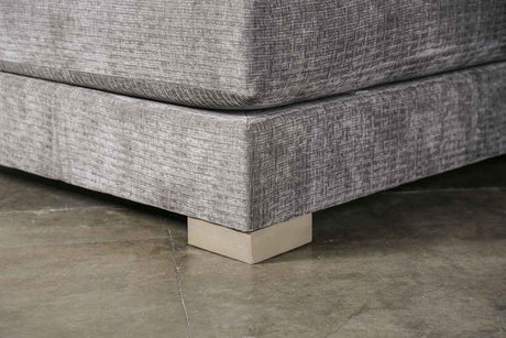 Artesia Charcoal Gray Sectional by Furniture of America at Eve Furniture