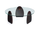 Artesia Coffee Table in Dark Walnut by Manhattan Comfort at Eve Furniture