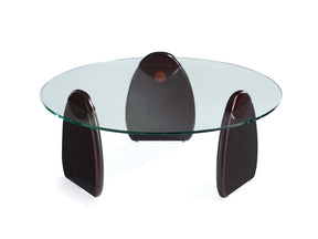 Artesia Coffee Table in Dark Walnut by Manhattan Comfort at Eve Furniture