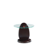 Artesia End Table in Dark Walnut by Manhattan Comfort at Eve Furniture