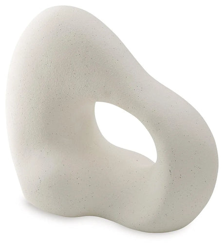 Arthrow Off White Sculpture by Ashley at Eve Furniture
