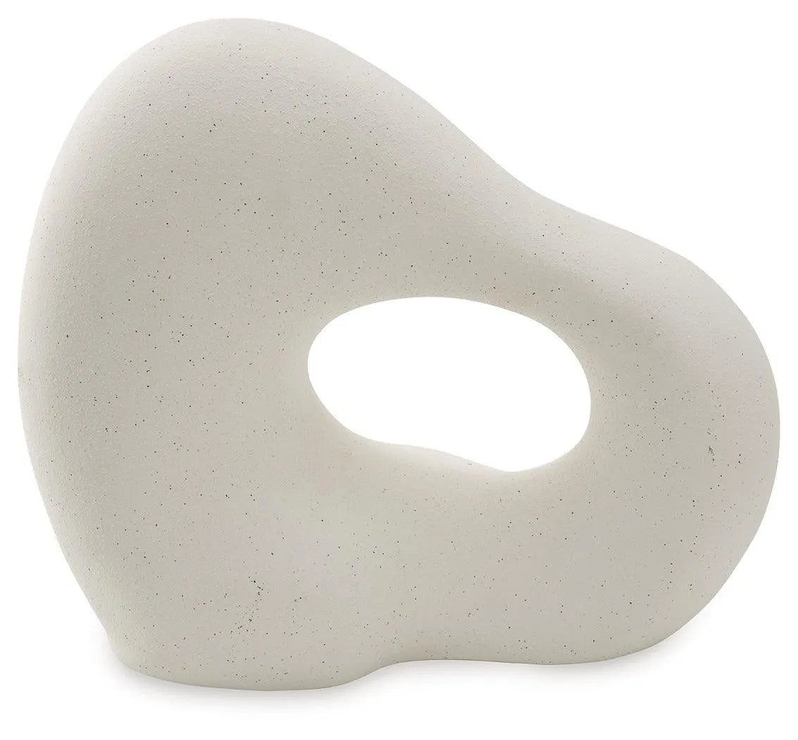Arthrow Off White Sculpture by Ashley at Eve Furniture