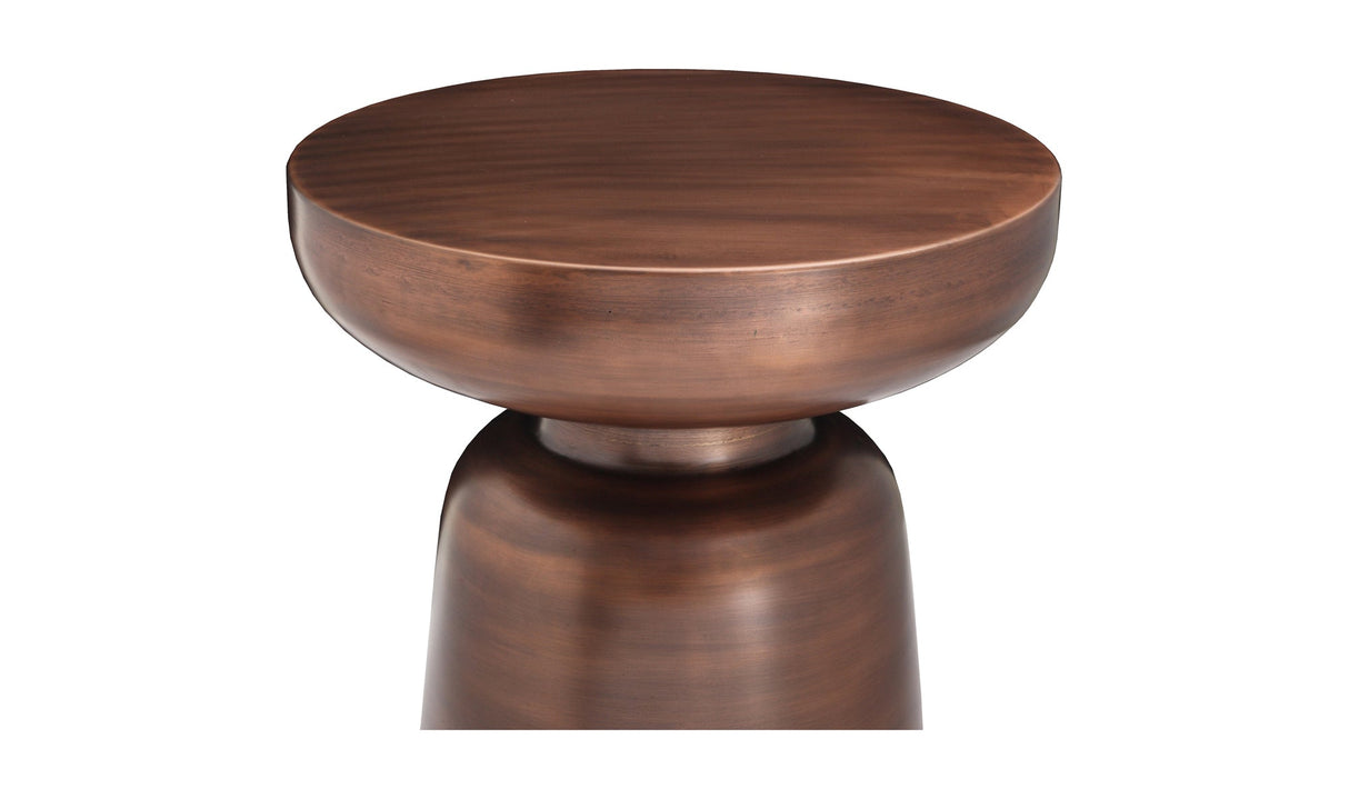Arthur Accent Table Antique Copper by Moe's Home at Eve Furniture