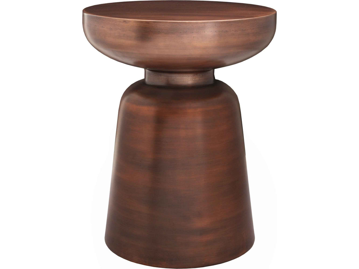 Arthur Antique Copper Accent Table by Moe's Home at Eve Furniture
