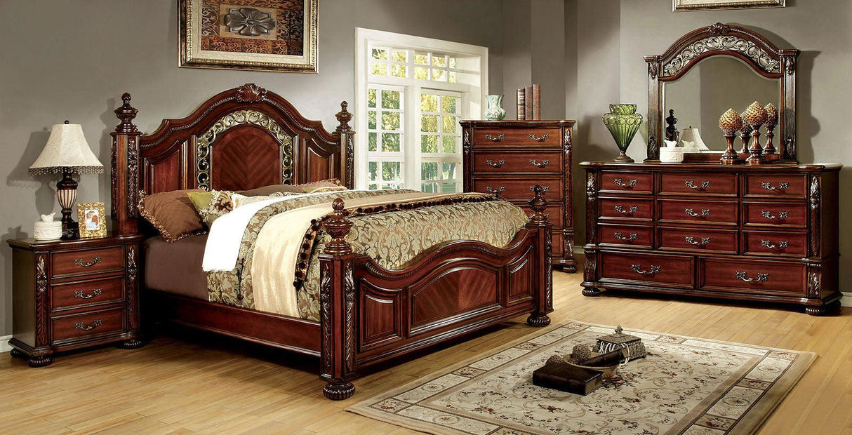 Arthur Brown Cherry Chest by Furniture of America at Eve Furniture
