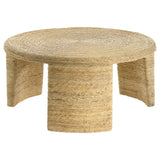 Artina Natural 2-Piece Rattan Coffee and End Table Set by Coaster at Eve Furniture