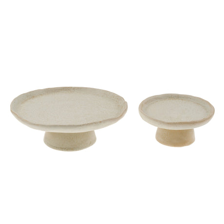 Artisan Cake Stand L, Set of 2 by Mercana at Eve Furniture