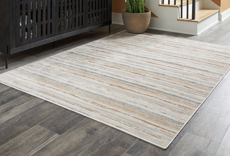 Artney Multi Large Rug by Ashley at Eve Furniture