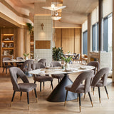 Artus Gray Dining Chair by Zuomod at Eve Furniture