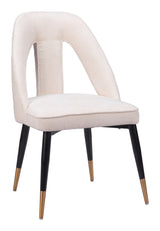 Artus Ivory Dining Chair by Zuomod at Eve Furniture