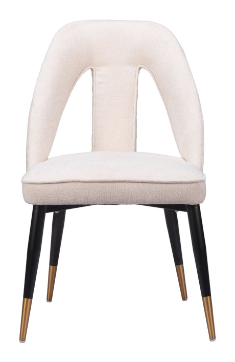 Artus Ivory Dining Chair by Zuomod at Eve Furniture