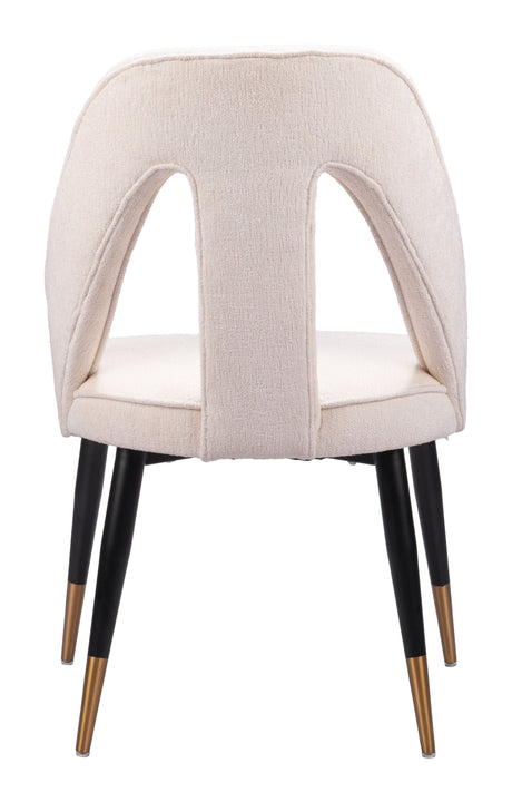 Artus Ivory Dining Chair by Zuomod at Eve Furniture