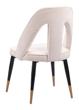 Artus Ivory Dining Chair by Zuomod at Eve Furniture