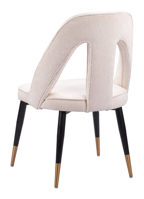 Artus Ivory Dining Chair by Zuomod at Eve Furniture