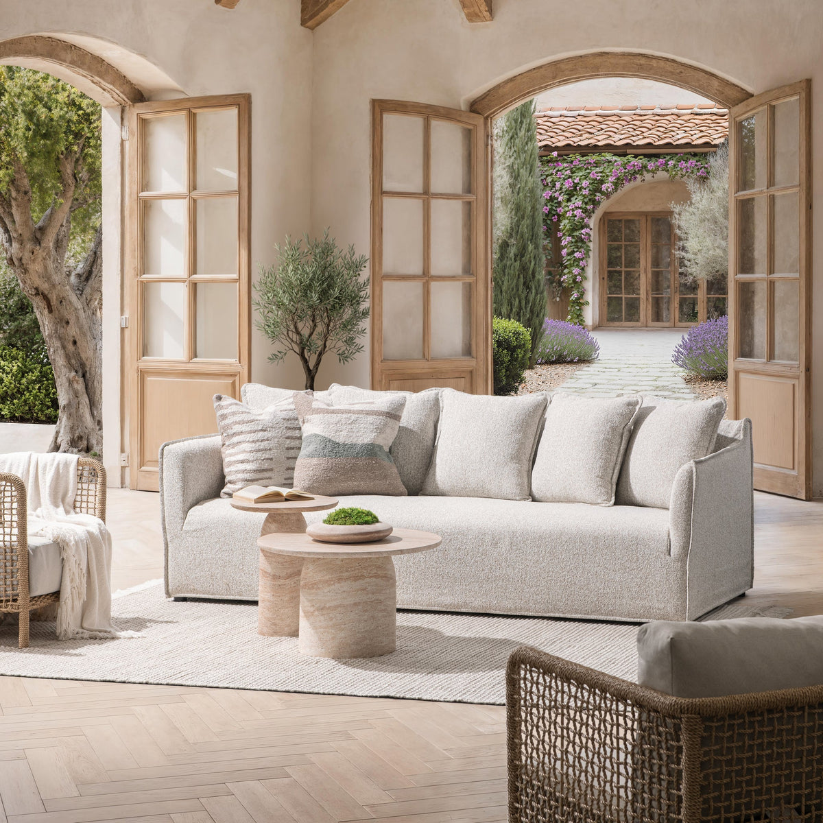 Aruba Outdoor Sofa by Classic Home at Eve Furniture