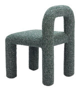 Arum Snowy Green Dining Chair (Set of 2) by Zuomod at Eve Furniture