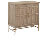 Arun Solid Wood 2-Door Accent Cabinet by Steve Silver at Eve Furniture