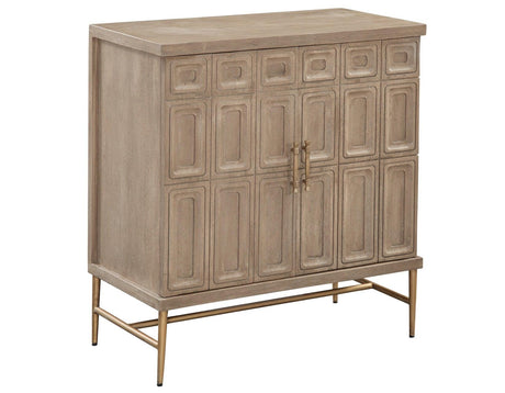 Arun Solid Wood 2-Door Accent Cabinet by Steve Silver at Eve Furniture
