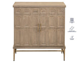 Arun Solid Wood 2-Door Accent Cabinet by Steve Silver at Eve Furniture