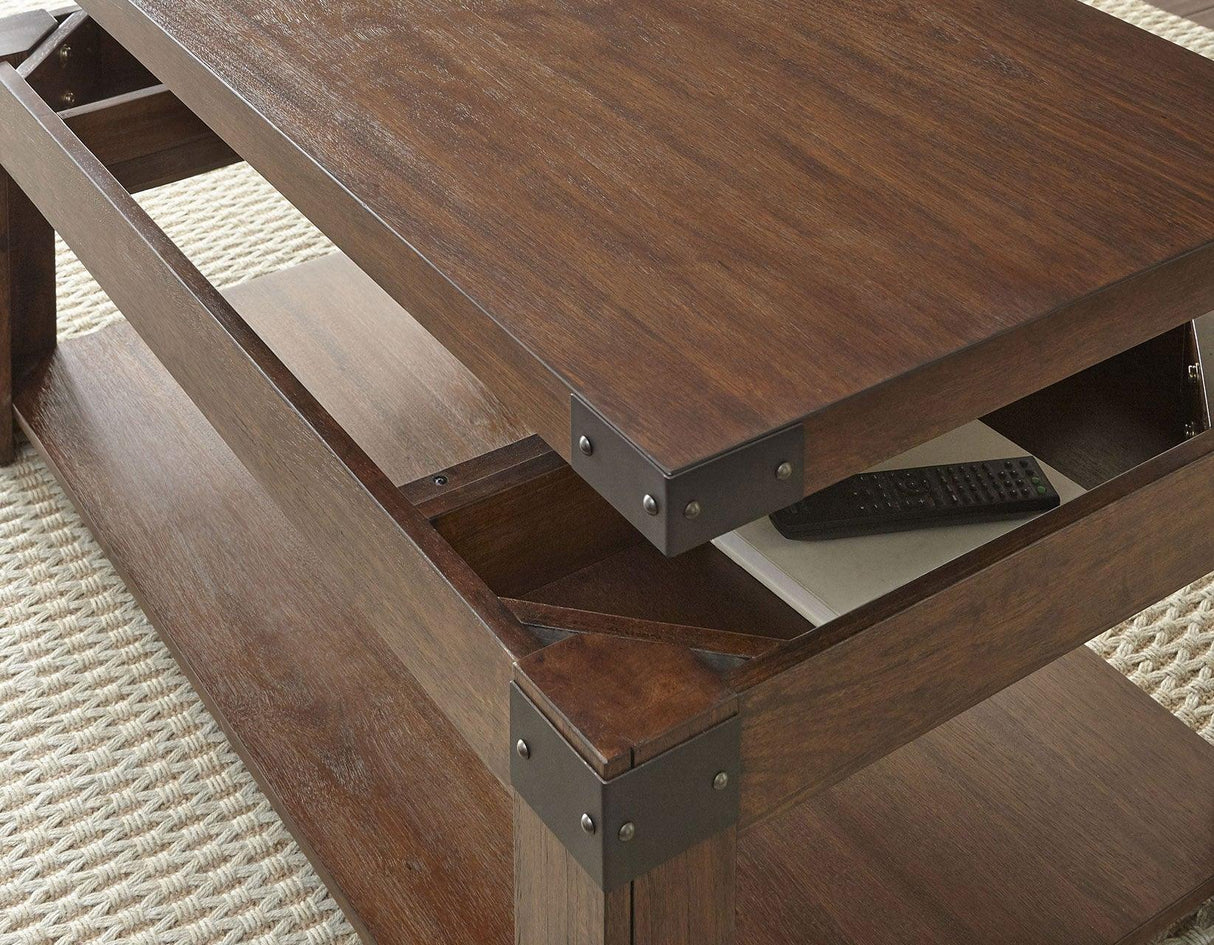 Arusha 3-Piece Lift-Top Set (Lift-Top Cocktail & 2 End Tables) by Steve Silver at Eve Furniture