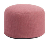 Aruz Red Outdoor Ottoman by Zuomod at Eve Furniture